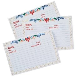 Hallmark Big Happy Life Recipe Refill Cards