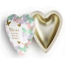 Demdaco Mom Love You With All My Heart Art Heart Tricket Box