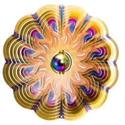12" Gazing Sun Wind Spinner