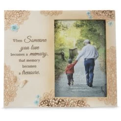 Treasured Memory Sympathy Frame For 4x6 Photo