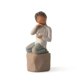 Willow Tree Love You Too (darker Skin) Figurine