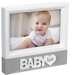 Malden Baby Love Wood Dimensional 4"X6" Photo Frame