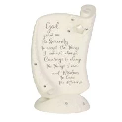 Enesco Foundations Serenity Plaque