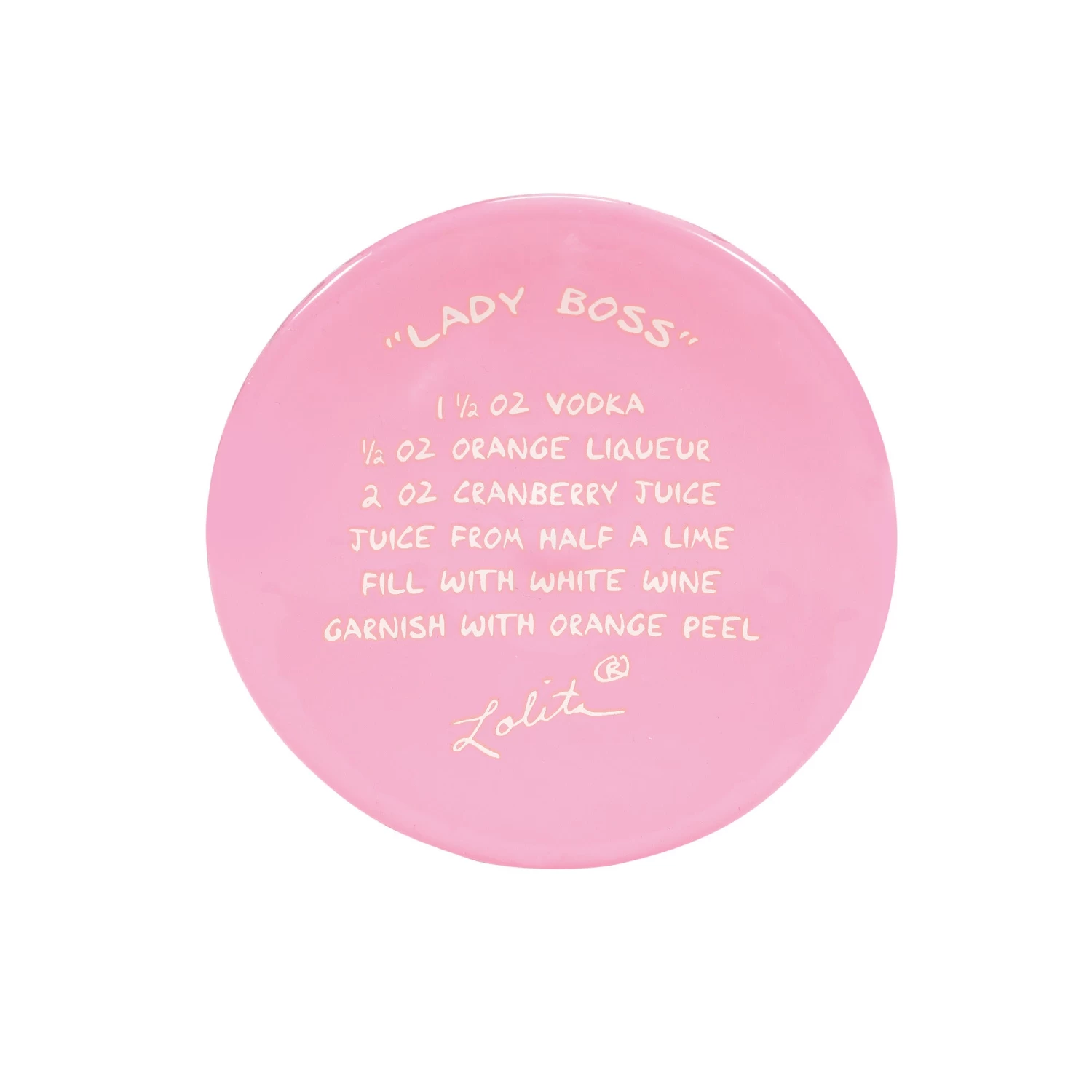 Lolita Wine Glass Lady Boss Working Nine To Wine - Image 3