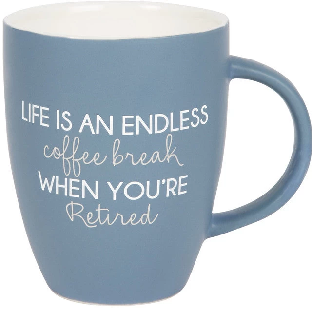 Retired Endless Coffee Break Mug 20 Oz.
