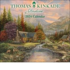 Thomas Kinkade Studios 2024 Deluxe Wall Calendar