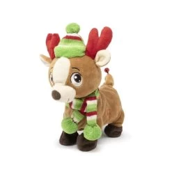 Tooty Rudy Trotting Reindeer Musical And Motion Stuffed Plush