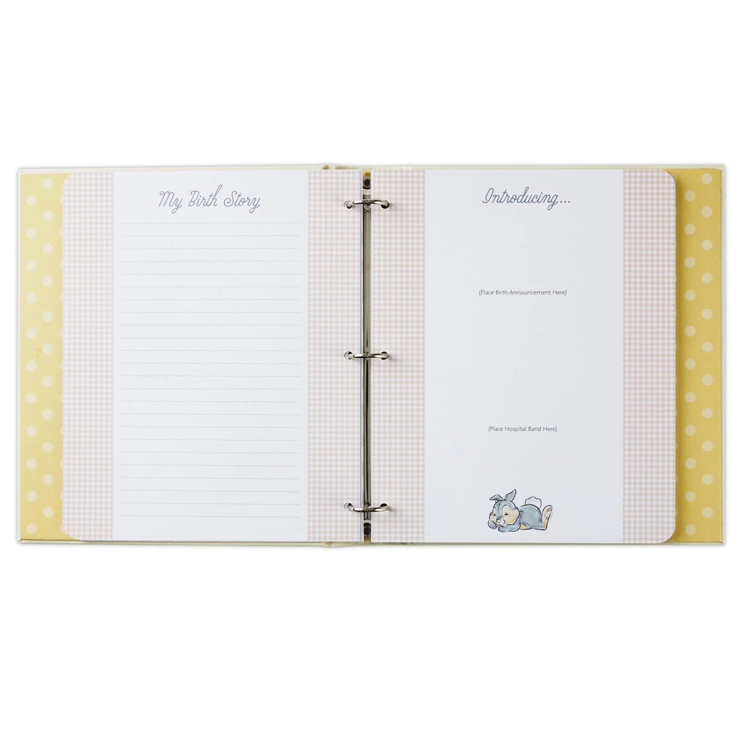Hallmark Disney Dream Big Dreams Baby Memory Book - Image 4