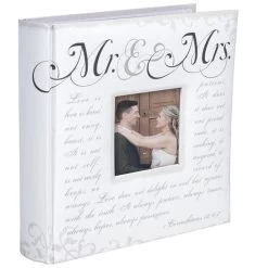 Malden Mr. & Mrs. Love Is Patient Love Is Kind Photo Album