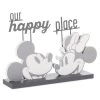 Hallmark Disney Mickey And Minnie Our Happy Place Quote Sign