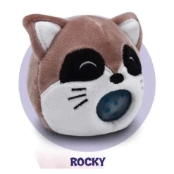 PBJ's Plush Ball Jellies Rocky The Raccoon