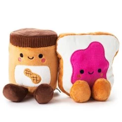Hallmark Better Together Peanut Butter And Jelly Magnetic Plush, 5"