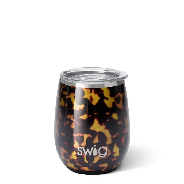 SWIG Bombshell Stemless Wine Cup 14 Oz. Stainless Steel And Insulated