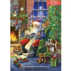Santa's List Naughty Or Nice Chocolate Advent Calendar