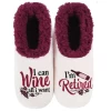 Women's Simply Pairables Cozy Snoozies® I Am Retired I Can Wine All I Want